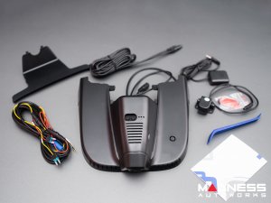 Alfa Romeo Giulia Integrated Dash Camera System - Front + Rear Dual Cameras